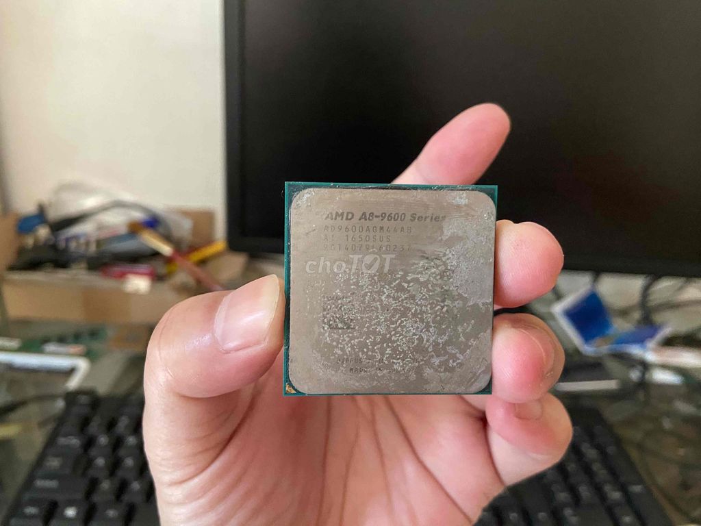 xác chip CPU AMD A8-9600 Series. Mua bán Linh kiện (RAM, Card...) tại Quận Tân Bình Tp Hồ Chí Minh được đăng bởi Lâm Thanh Giang hình 1