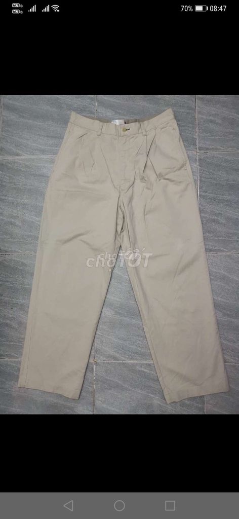Quần kaki Tommy Hilfiger Vin90s Baggy Boot size 34. Mua bán Quần áo tại Quận Gò Vấp Tp Hồ Chí Minh được đăng bởi Hàng 2handsgood hình 1