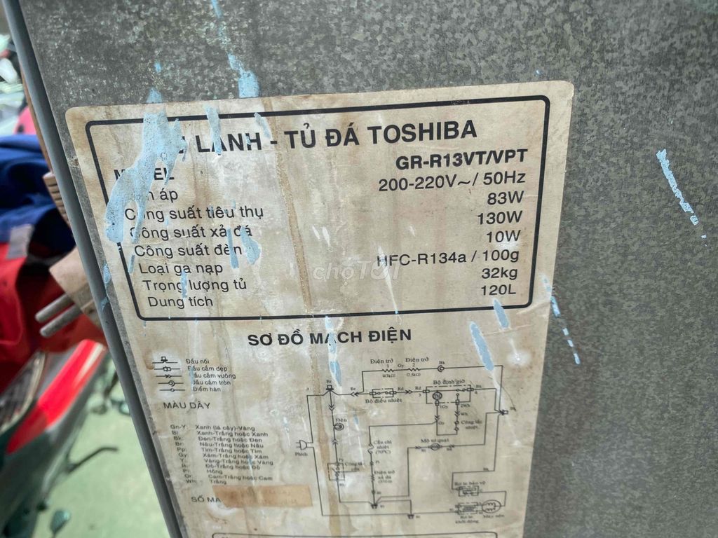 thanh lý tủ toshiba