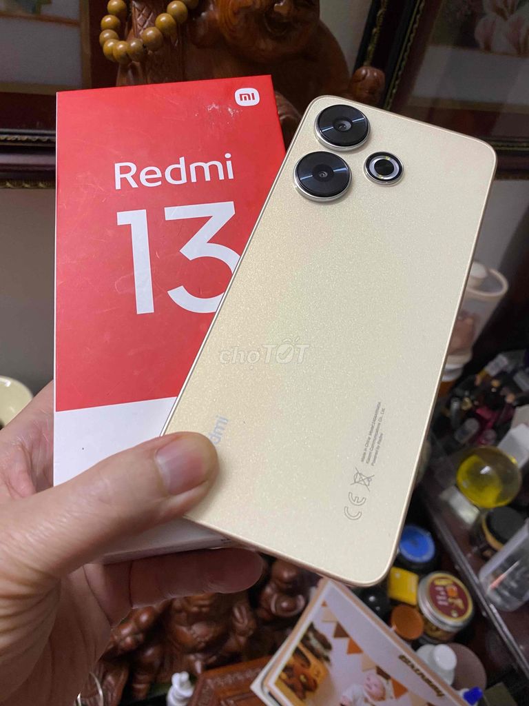 Redmi 13 Vàng Gold Fullbox BH cuối 2025 TGDĐ