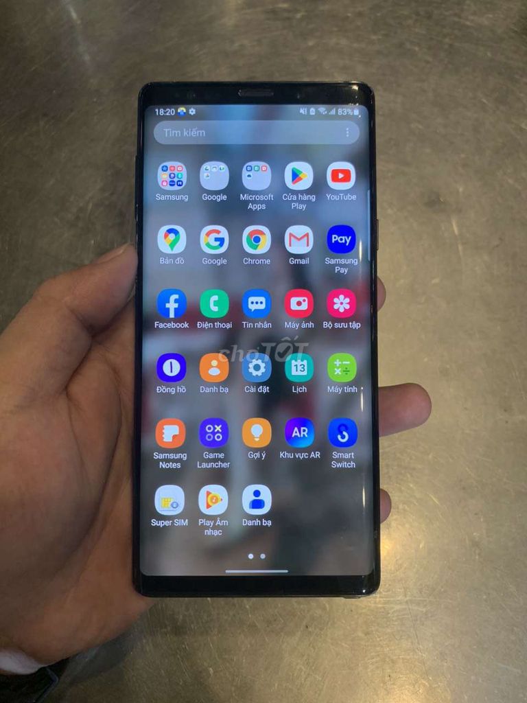 Samsung Note 9 6.128g có giao lưu gl