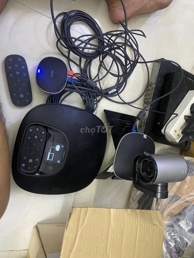 bộ camera hội nghị Logitech, cam full HD zoom 10x