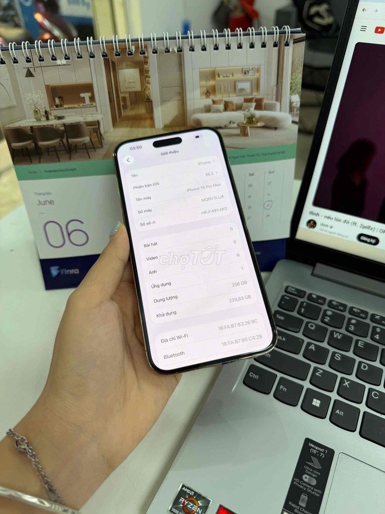 Apple iPhone 14 Pro Max 256GB Vàng. Mua bán Điện thoại tại Quận Cầu Giấy Hà Nội được đăng bởi Táo Zin Hà Nội hình 1
