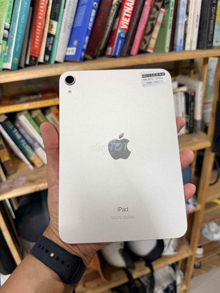 iPad Mini 6 8.3inch 64GB Starlight Mới 98% Pin 95. Mua bán Máy tính bảng tại Quận Sơn Trà Đà Nẵng được đăng bởi Anh Apple Chính Hãng hình 1