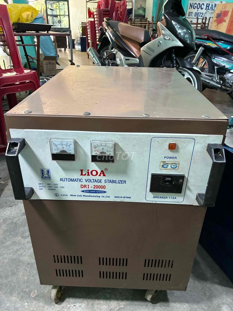 Ổn áp Lioa 7,5k, 5k, 15k, 20k standa nishu. Mua bán Đồ chuyên dụng, Giống nuôi trồng tại Huyện An Lão Hải Phòng được đăng bởi Mr Hanh Lioa cũ HP hình 1