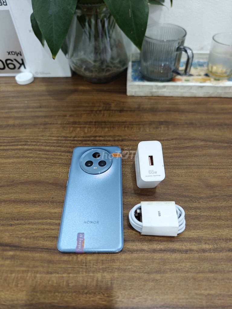 Honor Magic 5 5G 12/256 Xanh sạc 66w có ship COD. Mua bán Điện thoại tại Quận Hoàng Mai Hà Nội được đăng bởi Trần Ngọc Hiếu hình 1
