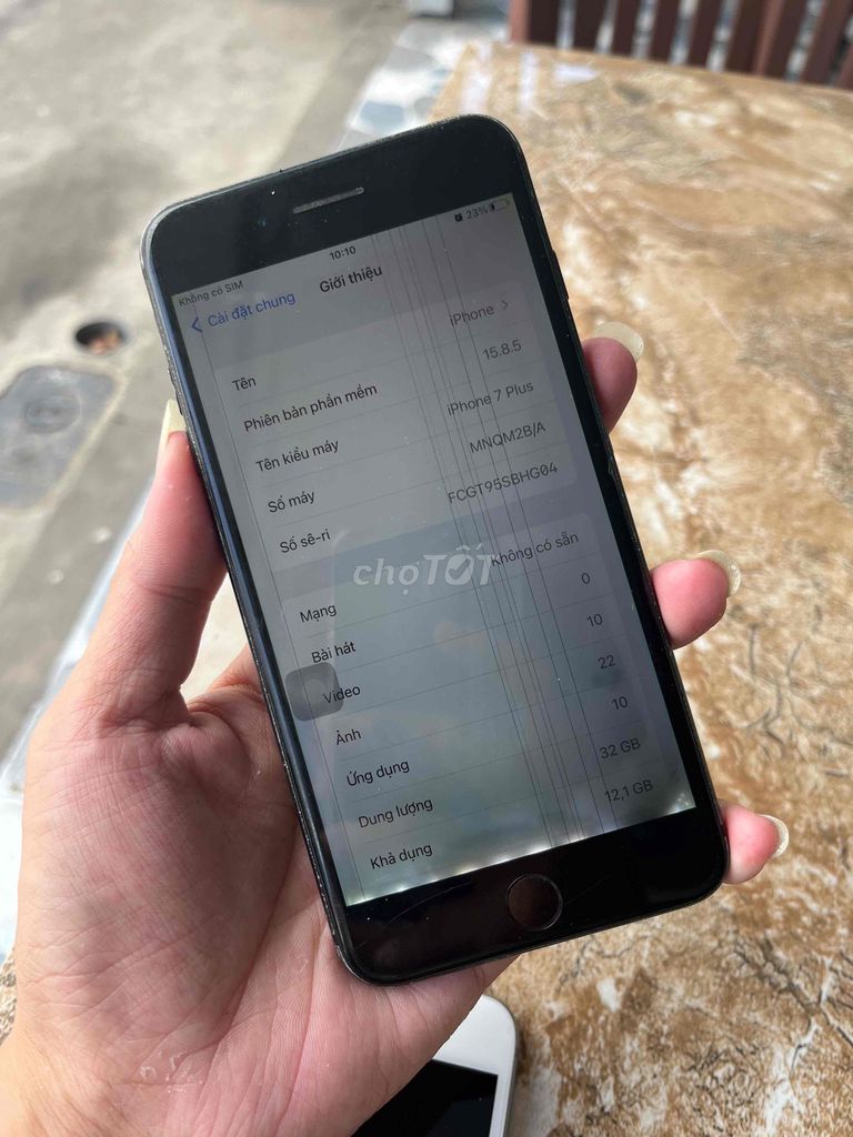 iPhone 7 Plus 32GB Đen. Mua bán Điện thoại tại Quận Ninh Kiều Cần Thơ được đăng bởi Gọi Số Trên Ảnh hình 1