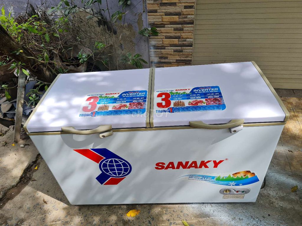 Tủ đông mát sanaky 2 chế độ 400L