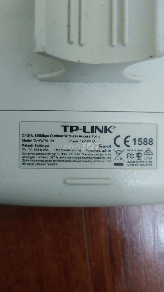 thu phát không dây ngoài trời TP-Link TL-WA7210N