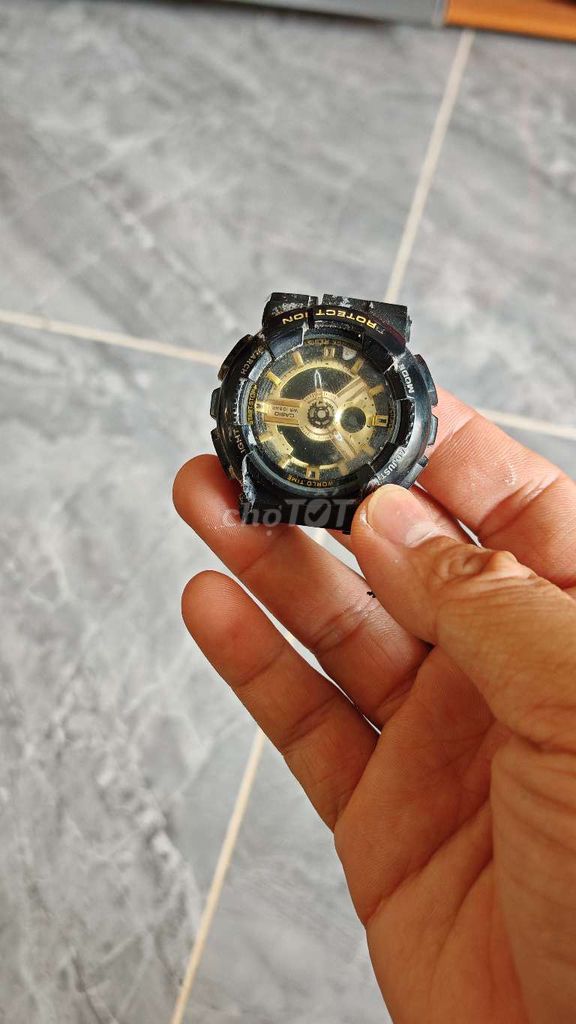 Đồng hồ Casio G-Shock Đen Nhựa. Mua bán Đồng hồ tại Huyện Tuy Phước Bình Định được đăng bởi Đôn Kihote hình 1