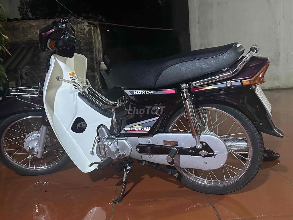 Honda Dream II Nâu, Trắng. Mua bán Xe máy tại Huyện Đông Anh Hà Nội được đăng bởi Dũng Nguyễn hình 1