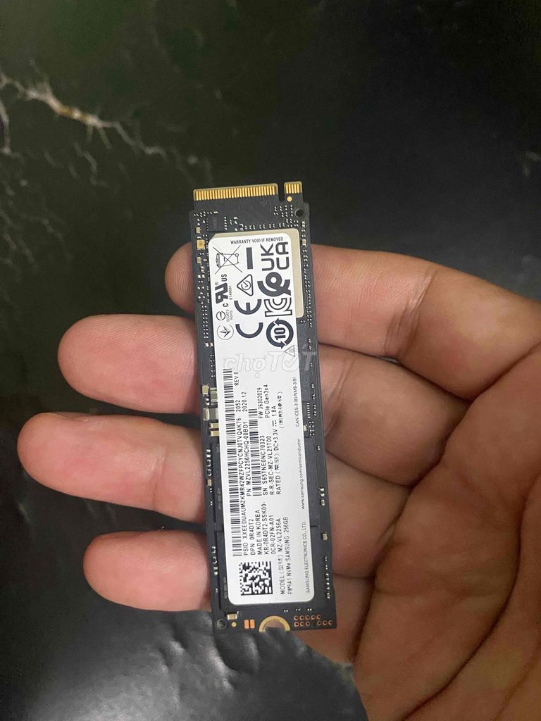 Nvme 256G Samsung Pm9A1 cao cấp Win 10 Pro. Mua bán Linh kiện (RAM, Card...) tại Quận 4 Tp Hồ Chí Minh được đăng bởi Trần Phú hình 1