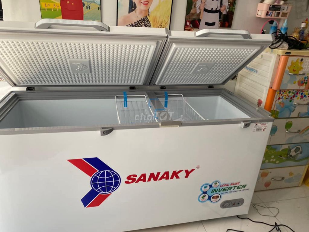 Tủ đông Sanaky  dung tích lớn 660L  ĐỒNG NAI. Mua bán Tủ lạnh tại Huyện Nhơn Trạch Đồng Nai được đăng bởi THIÊN Ý ĐIỆN MÁY TRẢ GÓP hình 1