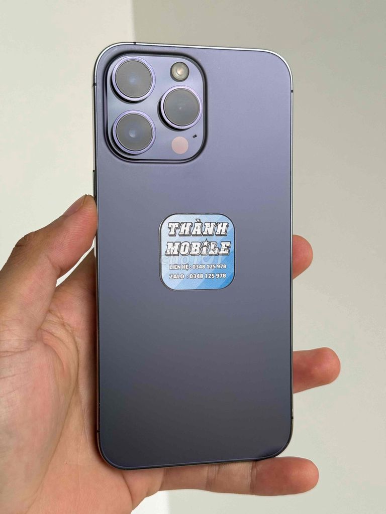 iPhone 14 Pro Max 128GB Tím Đã sử dụng. Mua bán Điện thoại tại Huyện Đức Trọng Lâm Đồng được đăng bởi Thành hình 1