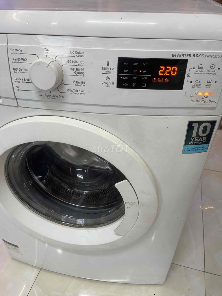 máy giặt electroluc inverter 8kg. Mua bán Máy giặt tại Quận 12 Tp Hồ Chí Minh được đăng bởi ĐỖTIẾN hình 1