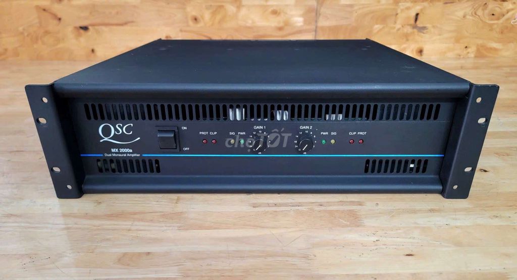 QSC MX-2000a Main đẩy Đen 500W/kênh. Mua bán Tivi, Âm thanh tại Quận 12 Tp Hồ Chí Minh được đăng bởi Audio Nguyễn Thi hình 1
