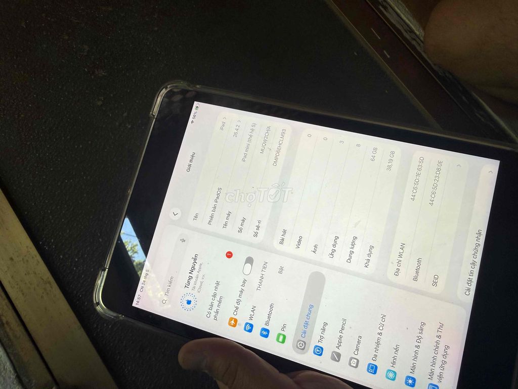 Apple iPad mini 5 Wifi 64GB Xám. Mua bán Máy tính bảng tại Huyện Gia Lâm Hà Nội được đăng bởi Quyển hình 1