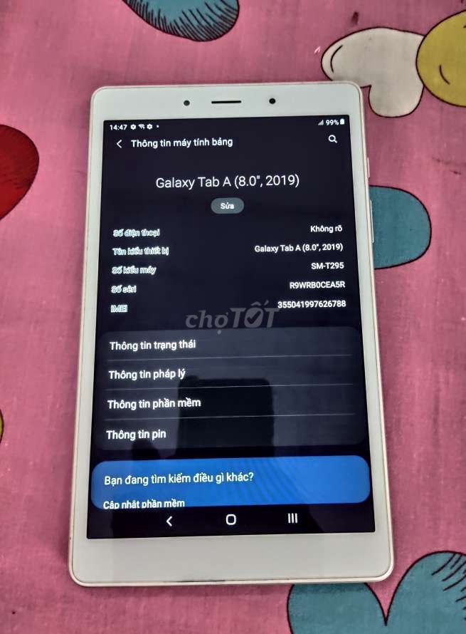 Samsung tab a8 android 11,32gb full chức năng