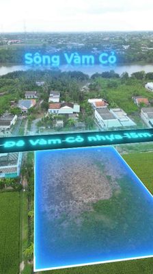 Thổ cư mặt tiền nhựa đê bao Vàm Cỏ, sát đường vành đai Tân An,m. Mua bán đất tại Huyện Tân Trụ Long An được đăng bởi Tuyến Lê