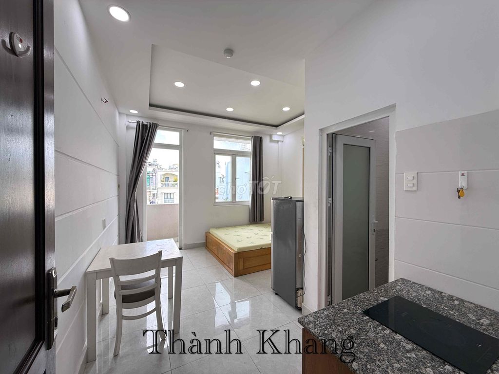 Cho Thuê Căn Hộ Bancol Rộng 25m2 Full Nội Thất Ngay Toà Nhà Viettell