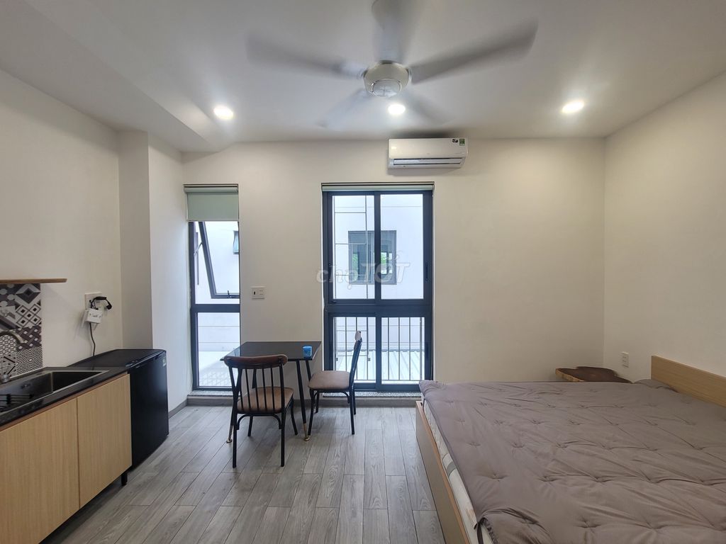 STUDIO 1PN Full Nội Thất - Mới 100% - Giờ Giấc Tự Do Vào Thuê Ngay