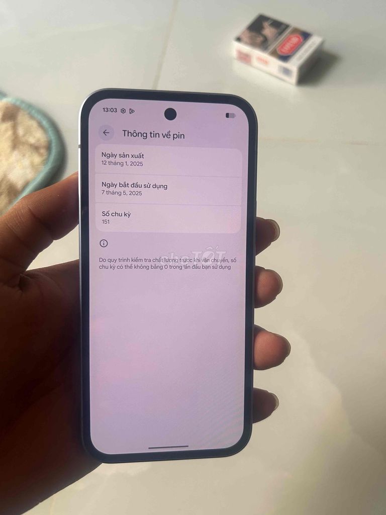 Pixel 9A QT 128gb nguyen zin pin 100 Sường nhâm ốp. Mua bán Điện thoại tại Thành phố Phan Thiết Bình Thuận được đăng bởi dum siro hình 1