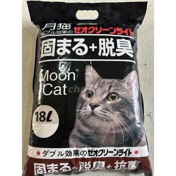 Cát vệ sinh Moon Cat 18L. Mua bán Phụ kiện, Thức ăn, Dịch vụ tại Quận Bắc Từ Liêm Hà Nội được đăng bởi Vũ Thị Huệ hình 1