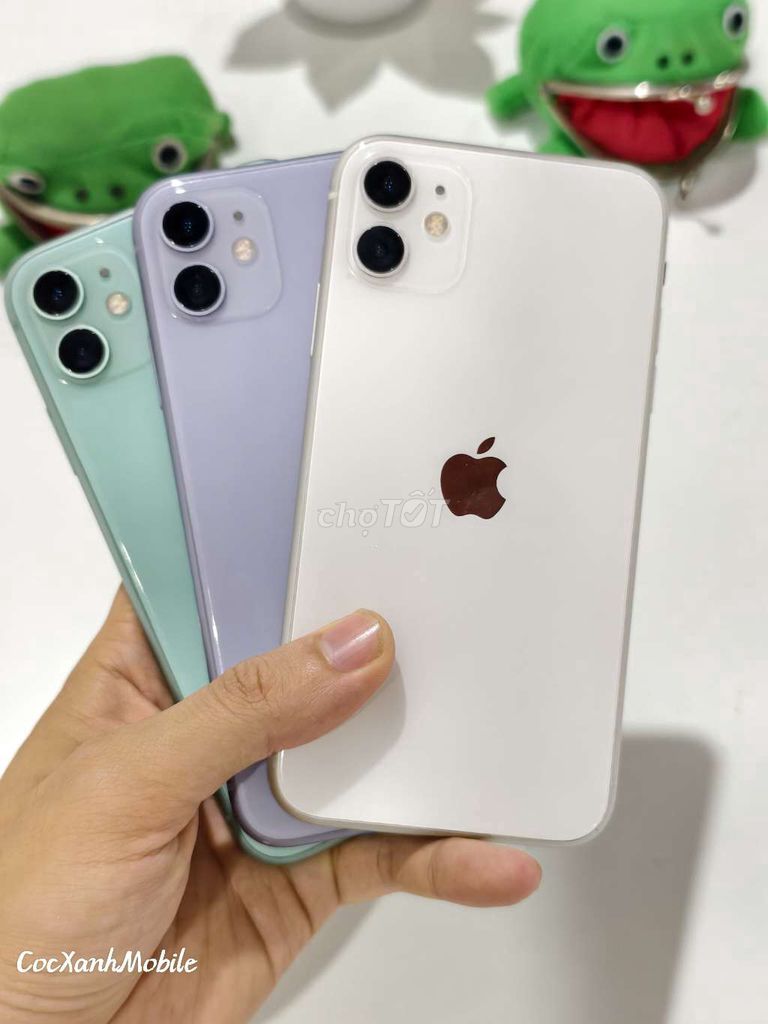 Apple iPhone 11 64GB Zin full chức năng. Mua bán Điện thoại tại Quận Liên Chiểu Đà Nẵng được đăng bởi Minh Hiệp CócXanhMobile hình 1
