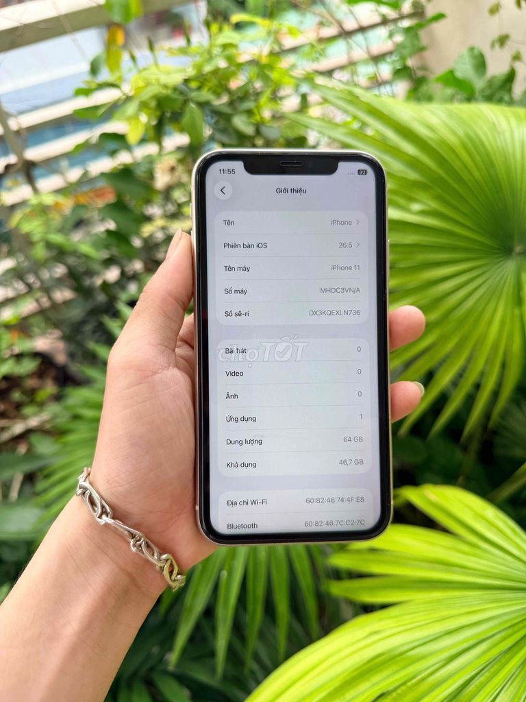 iPhone 11 Vn full chức năng máy đẹp 99% pin 100%. Mua bán Điện thoại tại Thành phố Thủ Đức Tp Hồ Chí Minh được đăng bởi Nguyễn Duy hình 1