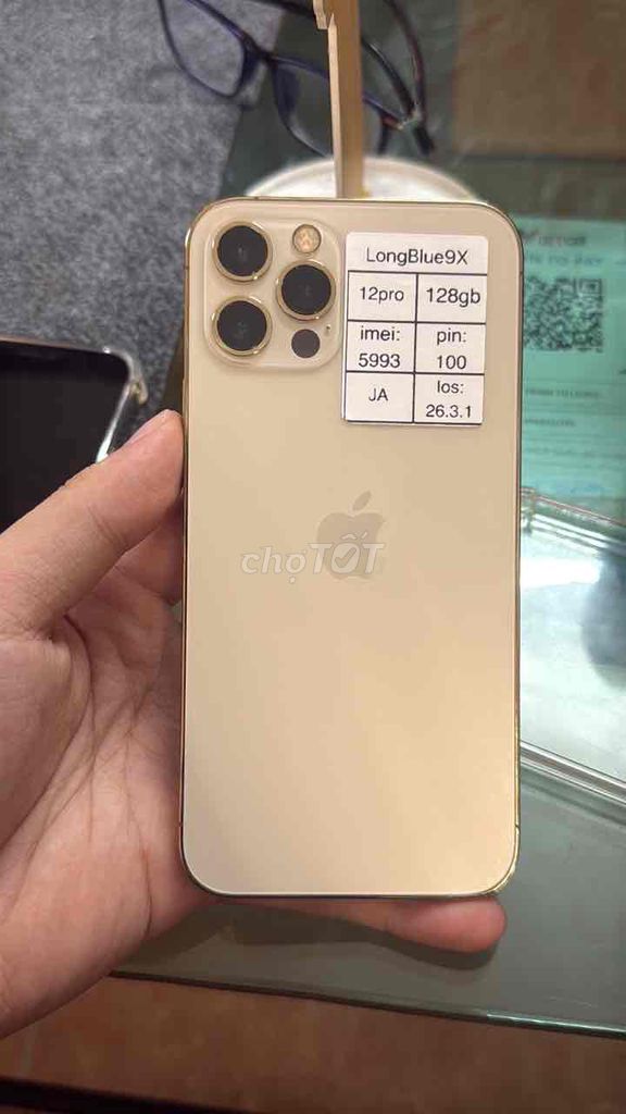 iPhone 12 Pro Vàng 128GB - Bảo hành dài!. Mua bán Điện thoại tại Quận Cầu Giấy Hà Nội được đăng bởi Long blue 9x hình 1