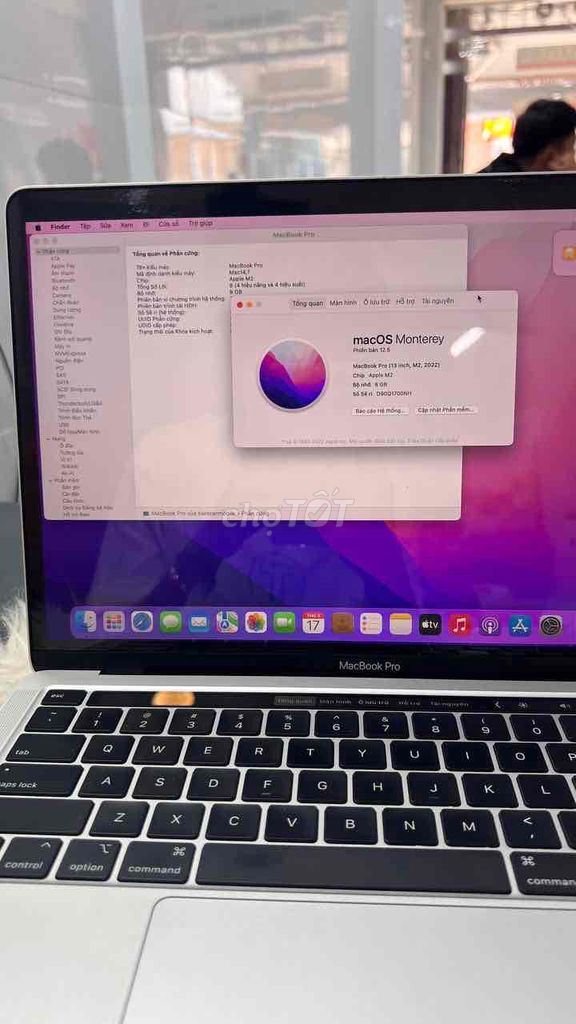 MacBook Pro M2 8GB/256GB Đẹp 99 Pin 97. Mua bán Laptop tại Quận 5 Tp Hồ Chí Minh được đăng bởi Phan Thế Phong  hình 1