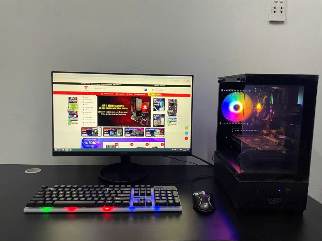 PC GAMING CHIẾN MƯỢT LOL FIFA VOLORANT MINECRAFT. Mua bán Máy tính để bàn tại Quận Tân Phú Tp Hồ Chí Minh được đăng bởi Tấn Trung hình 1