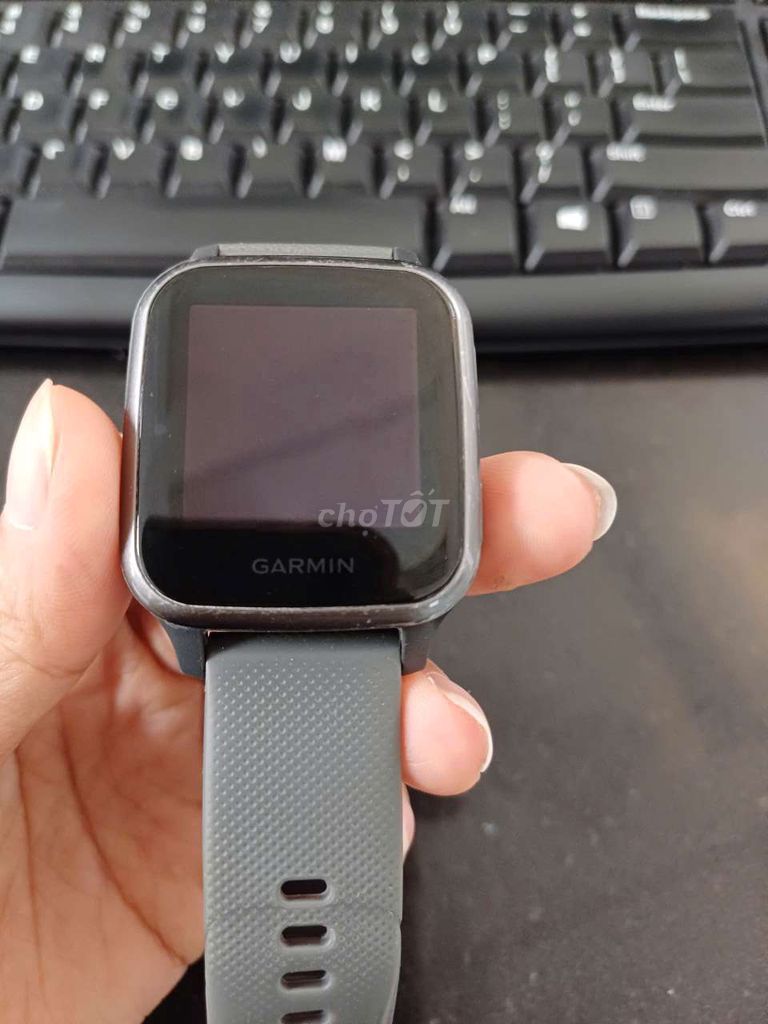 Garmin Venu Sq Xám Có xước. Mua bán Thiết bị đeo thông minh tại Thành phố Vĩnh Long Vĩnh Long được đăng bởi HuuVan hình 1