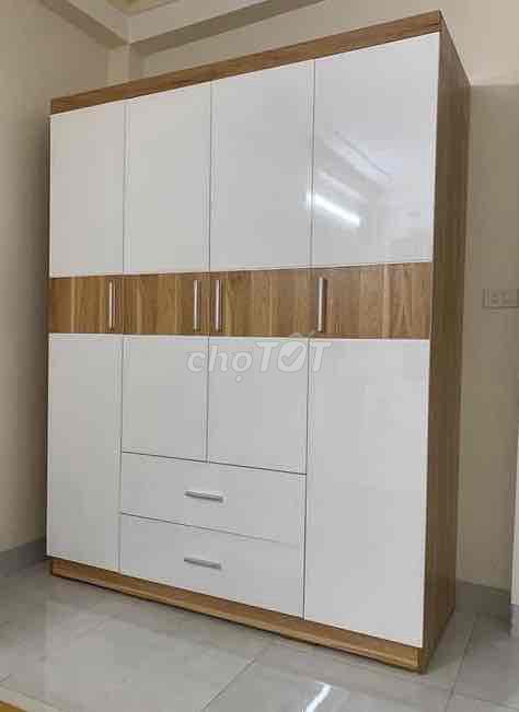 Tủ quần áo gỗ 4 cánh. Mua bán Tủ, kệ gia đình tại undefined Hà Nội được đăng bởi Bùi Hường hình 1