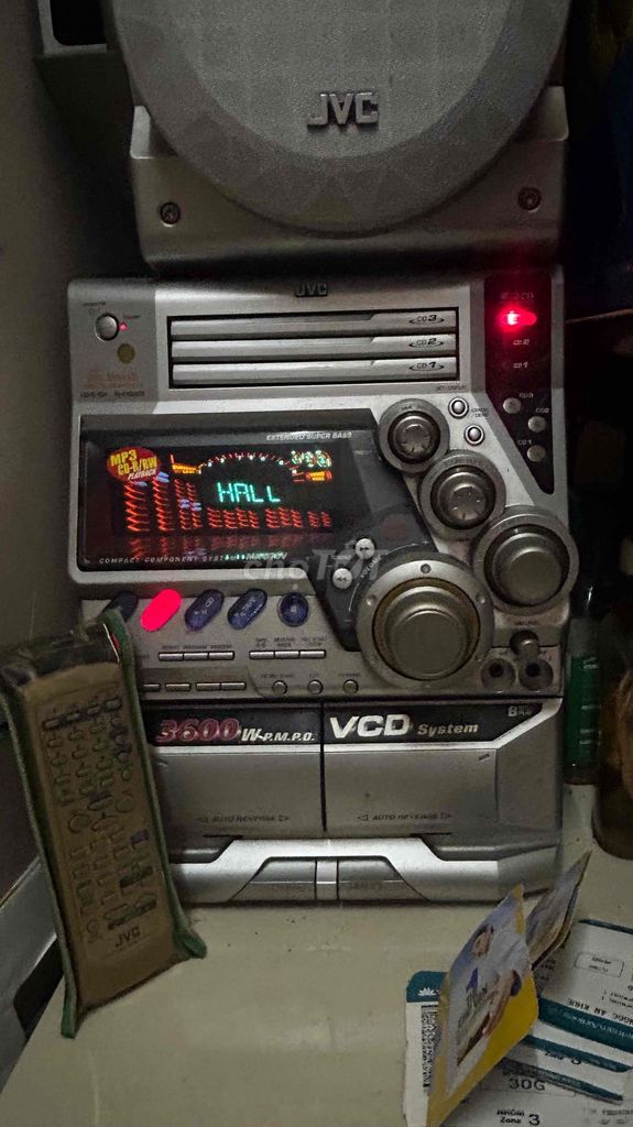 Thanh lý Dàn âm thanh JVC MX-G75V Bạc Nhật Bản cũ. Mua bán Tivi, Âm thanh tại Thành phố Nha Trang Khánh Hòa được đăng bởi TOP OF TOP hình 1
