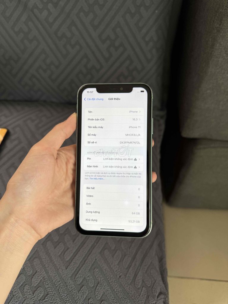 iPhone XR 64gb Lock sẵn sim ghép