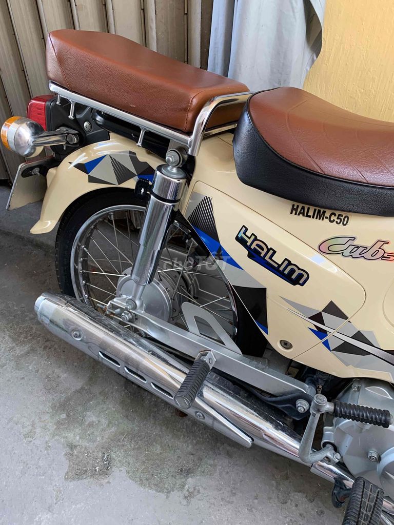 Cub 50 Còn Mới Ít Sử Dụng Giá Có Thể Thương Lượng. Mua bán Xe máy tại Quận Gò Vấp Tp Hồ Chí Minh được đăng bởi Trung Bui hình 4