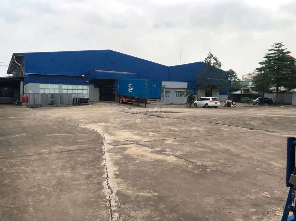 Cho thuê kho xưởng sản xuất 1500m2 có bình điện sảnxuất