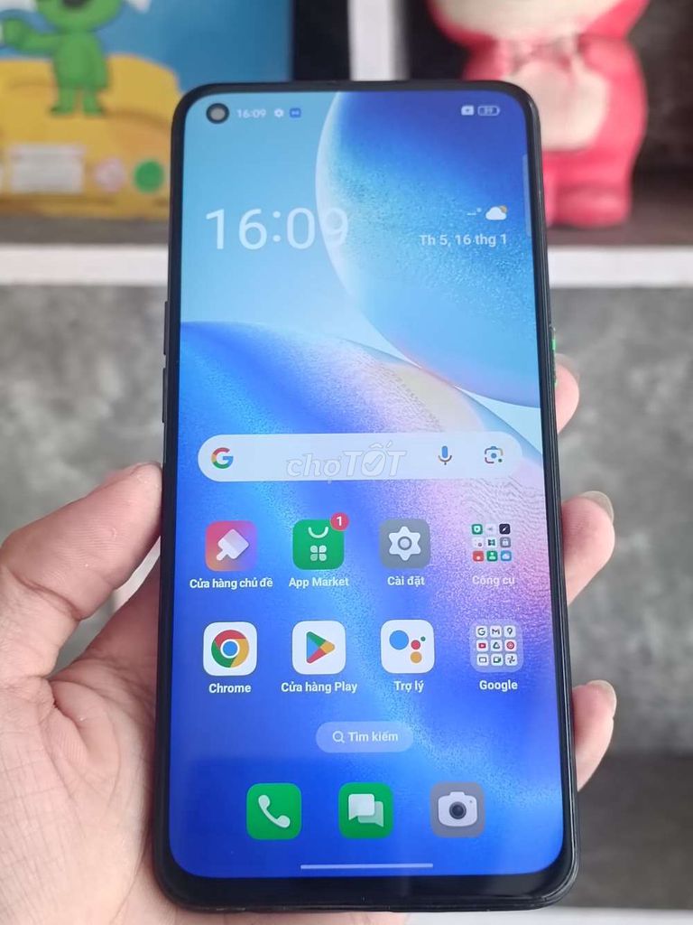 Oppo Reno 5 8GB/128GB Đen. Mua bán Điện thoại tại Quận 10 Tp Hồ Chí Minh được đăng bởi Buôn Bán Nhỏ hình 1