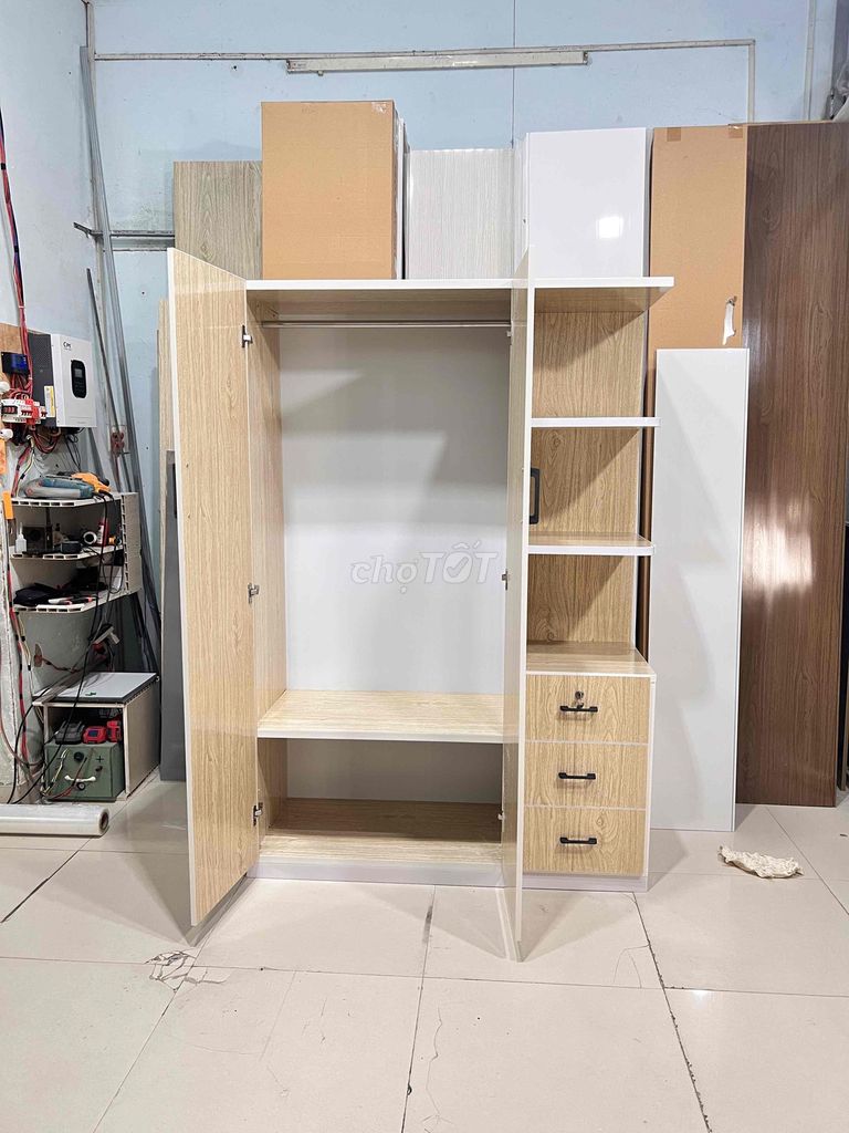 Tủ quần áo Nhựa Đài Loan 1m23x1m80. Mua bán Tủ, kệ gia đình tại Thành phố Thủ Đức Tp Hồ Chí Minh được đăng bởi Ngọc Lan hình 1
