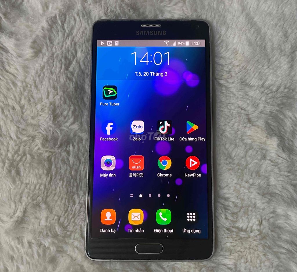 Galaxy Note 4 32GB Đen. Mua bán Điện thoại tại Quận Phú Nhuận Tp Hồ Chí Minh được đăng bởi Minh hình 1