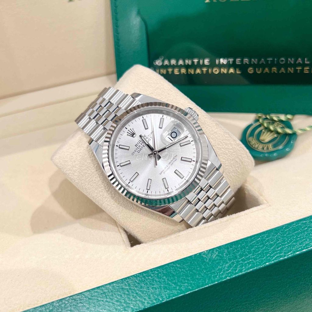 đh Rolex Datejust 126234 Rhodium Index