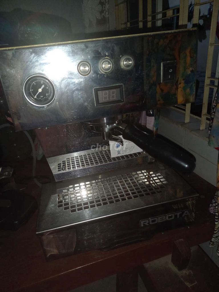 Máy pha cà phê Robotta,  kèm theo máy xay. Mua bán Bếp, lò, đồ điện nhà bếp tại Huyện Củ Chi Tp Hồ Chí Minh được đăng bởi Ngọc Hân hình 1
