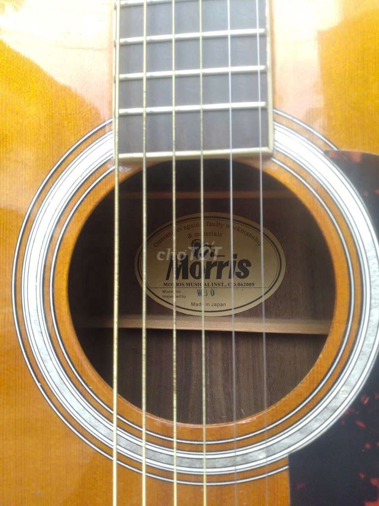 Đàn Guitar Morris W30 Nâu Đã sử dụng. Mua bán Nhạc cụ tại Quận 3 Tp Hồ Chí Minh được đăng bởi Nguyễn Hữu Hùng hình 1