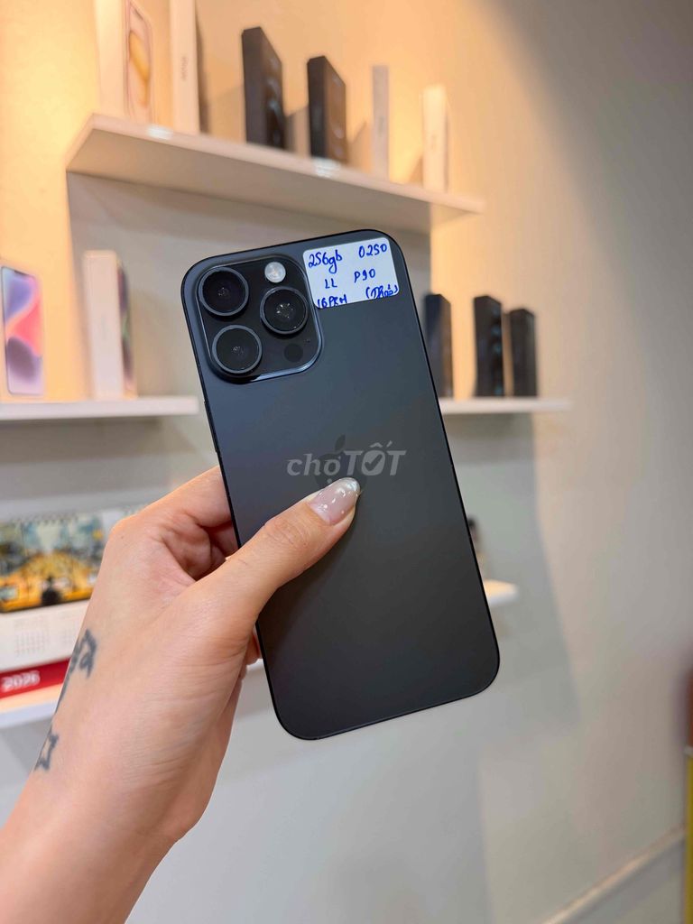 16 Promax 256gb Đen Zin Full Pin 90. Mua bán Điện thoại tại Quận Thanh Xuân Hà Nội được đăng bởi T Mobile  hình 1
