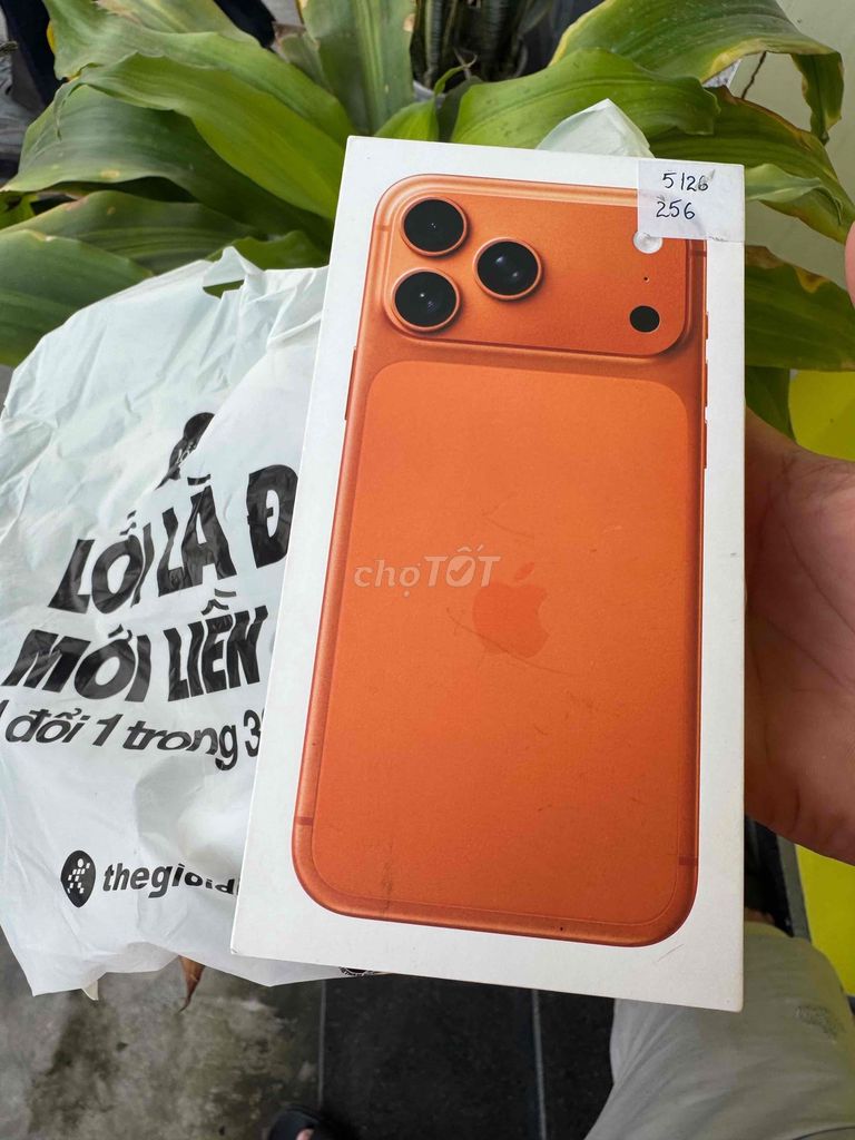 Apple iPhone 17 Pro Max 256GB TGDĐ Cam New acti. Mua bán Điện thoại tại Quận Ninh Kiều Cần Thơ được đăng bởi Khải mobile hình 1