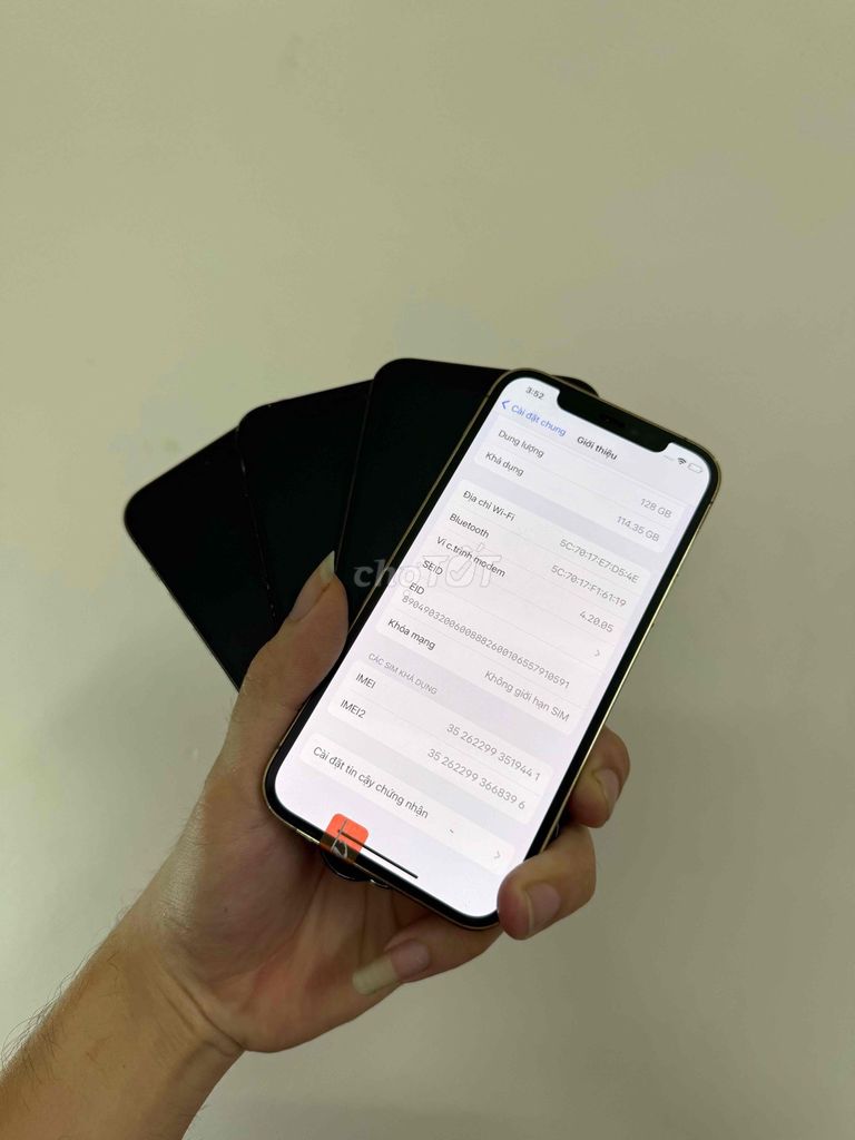 12 pro 128-256gb quốc tế zin all phẩy đẹp full. Mua bán Điện thoại tại Quận Cầu Giấy Hà Nội được đăng bởi Nguyễn Văn Đạt hình 1