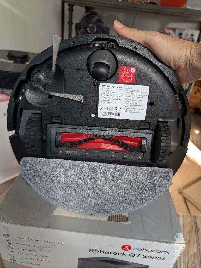 Robot hút bụi Roborock Q7TF+ Series Đen. Mua bán Nội thất, đồ gia dụng khác tại Quận Ninh Kiều Cần Thơ được đăng bởi Nguyễn Đại Quốc hình 1