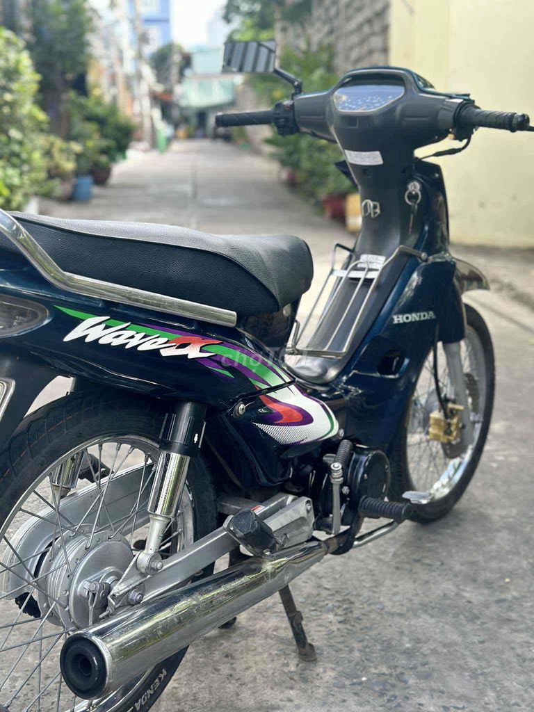 Honda Wave 110cc LD xanh SD39000km đẹp97% Bs.Tp. Mua bán Xe máy tại Quận Bình Tân Tp Hồ Chí Minh được đăng bởi Anh khuê hình 4