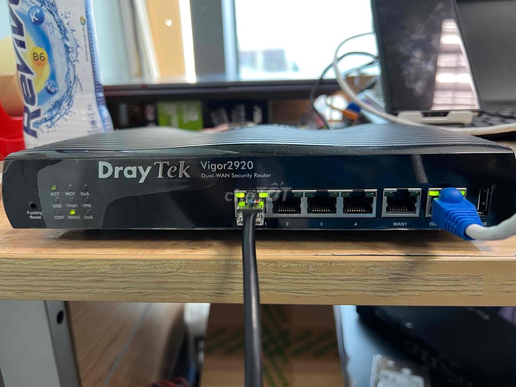 Draytek 2920 2 port wan giga + 4 lan giga